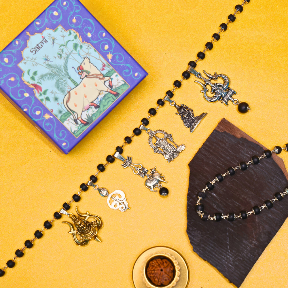 Karungali Mala Exclusive Offer with 6 Free Detachable Pendants