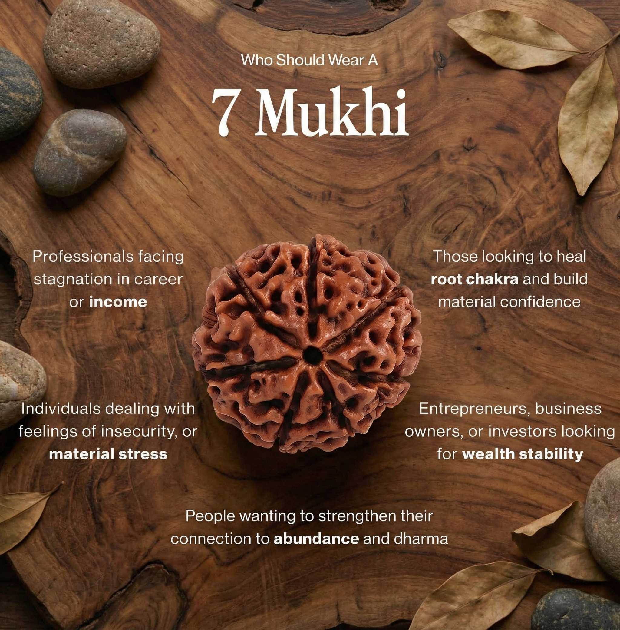 7 Mukhi Rudraksha