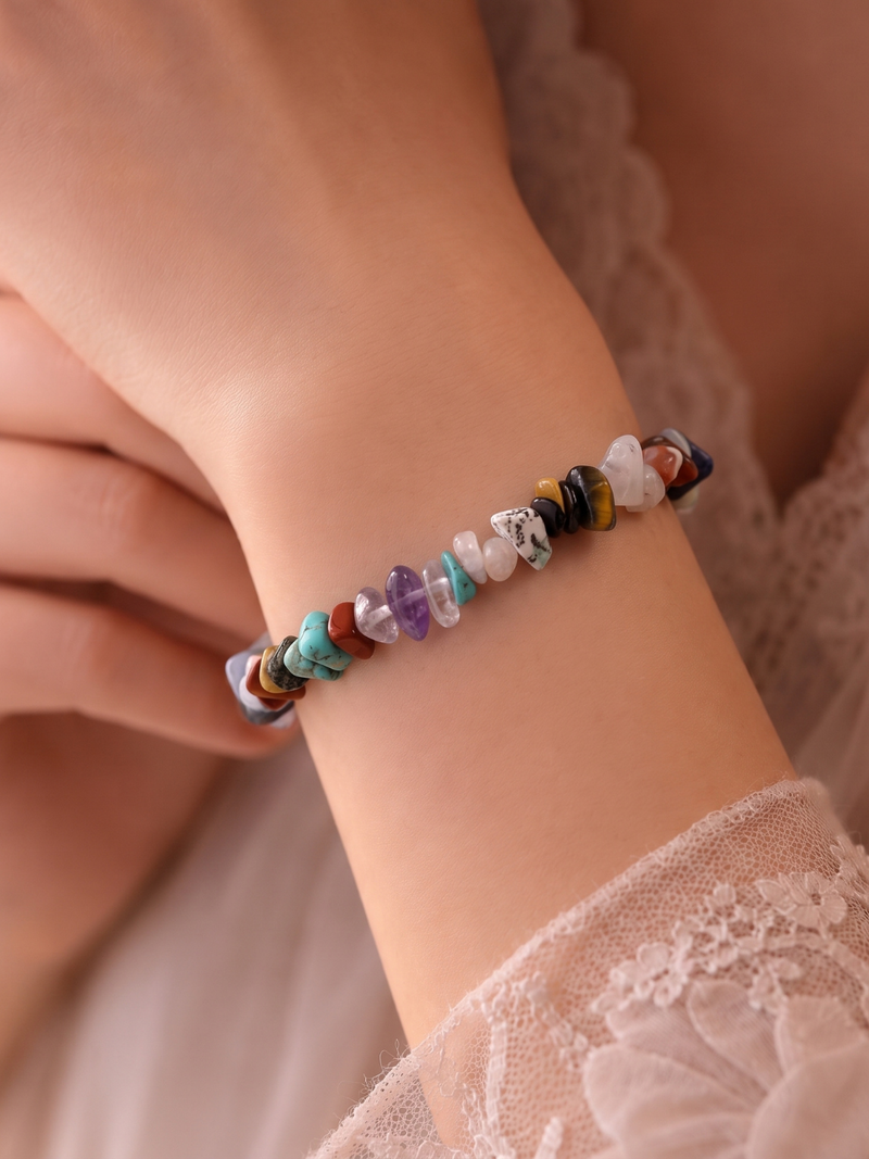 Mixed Stone Rainbow Set