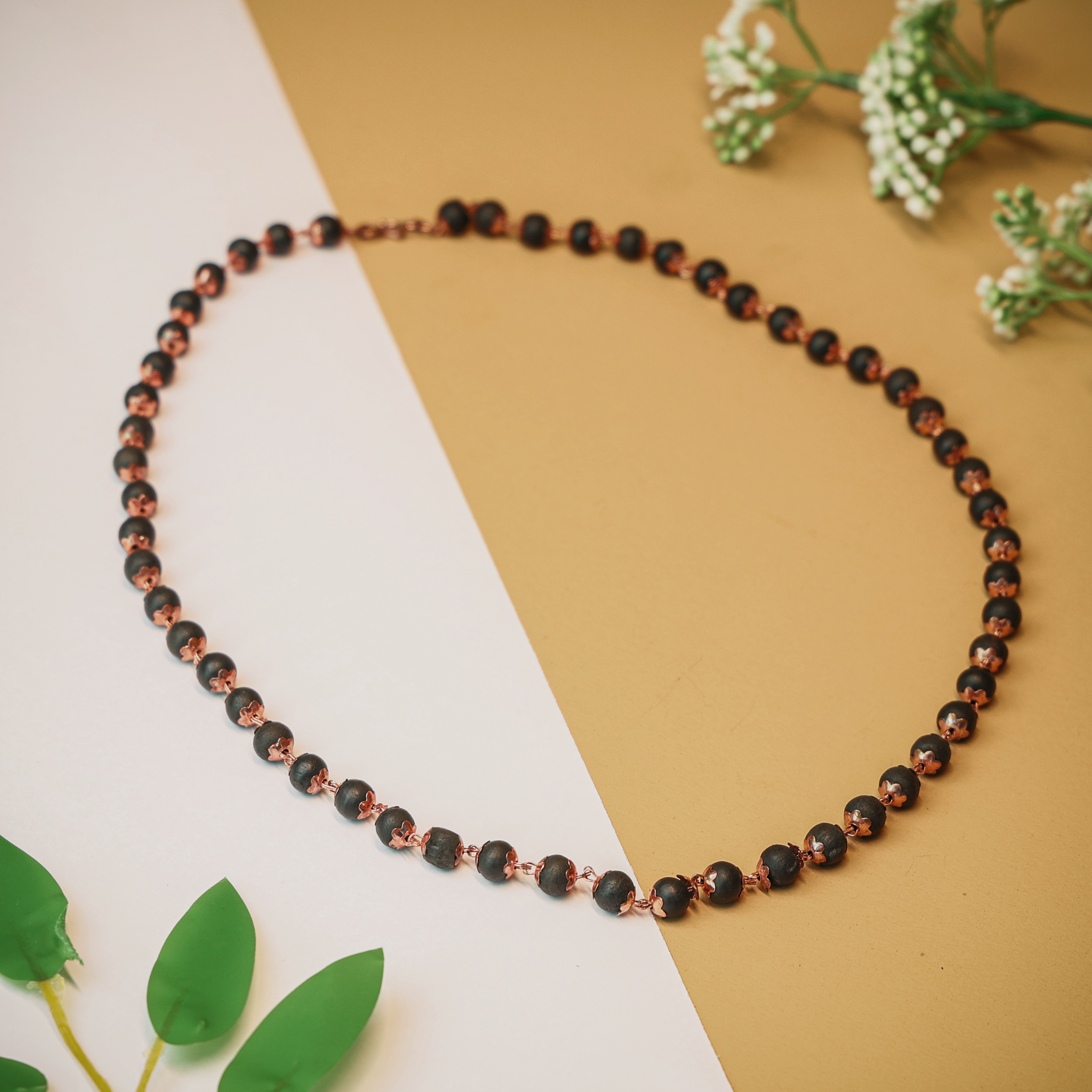 Karungali Malai (Copper wire) With OM Shiva Trishool | Govt. Lab Certified