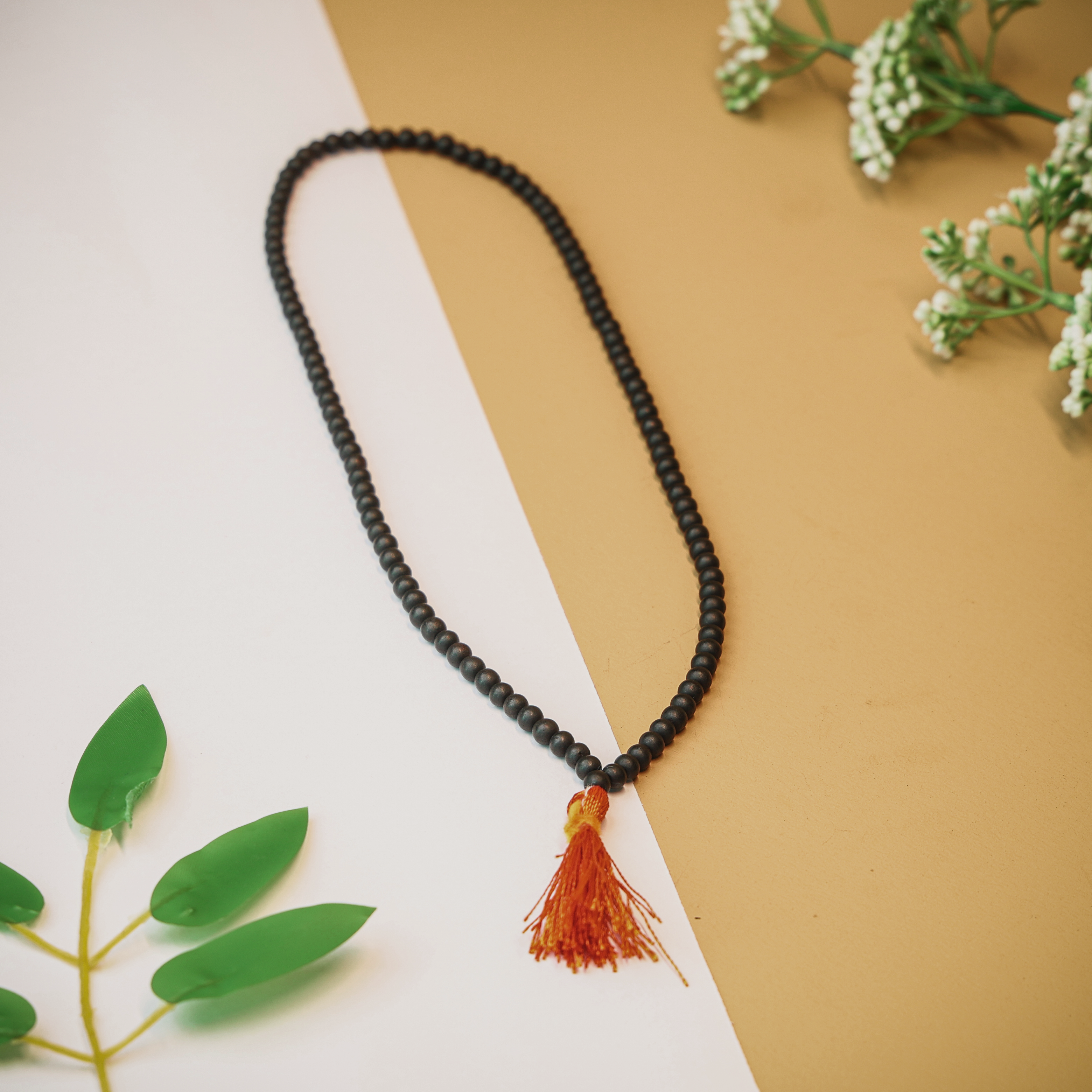 Original Karungali Malai 108-Beads & Karungali Malai Bracelet Combo with Govt. Certification