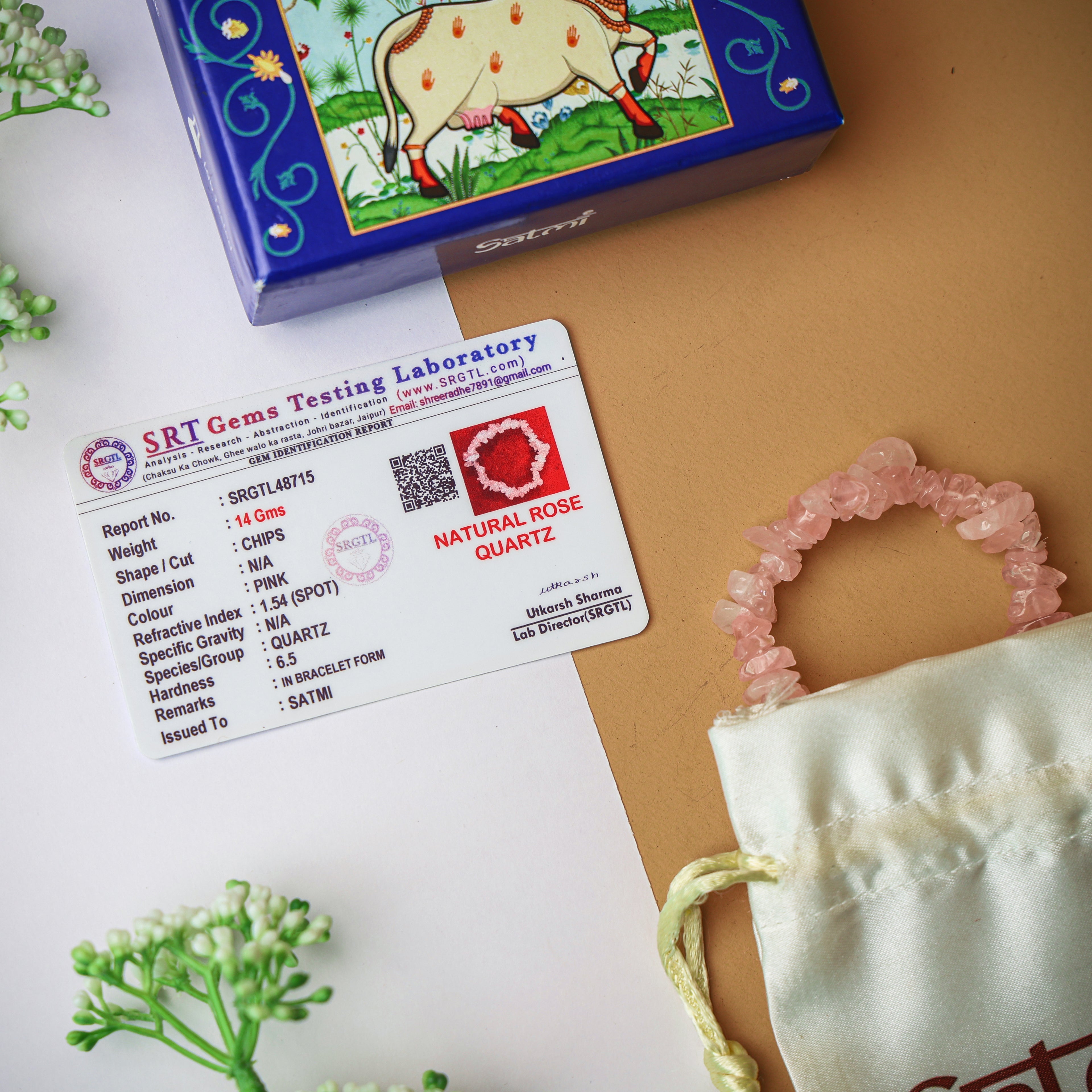 Dreamy Duo Combo with Rose Quartz and Amethyst Bands