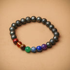Pyrite x Seven Chakra Band