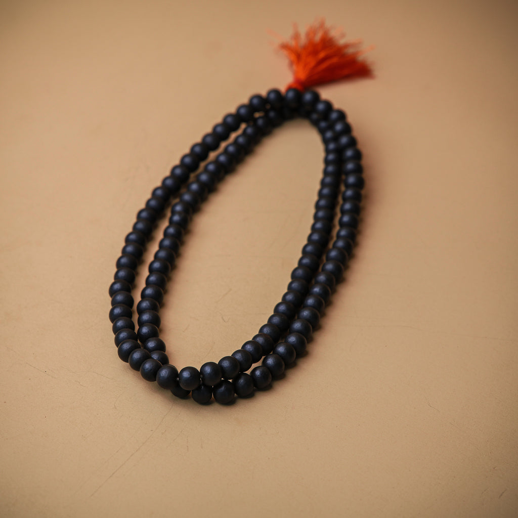 Original Karungali Malai 108-Beads & Karungali Malai Bracelet Combo with Govt. Certification