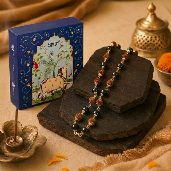 Rudraksha & Karungali Malai | Govt. Lab Certified