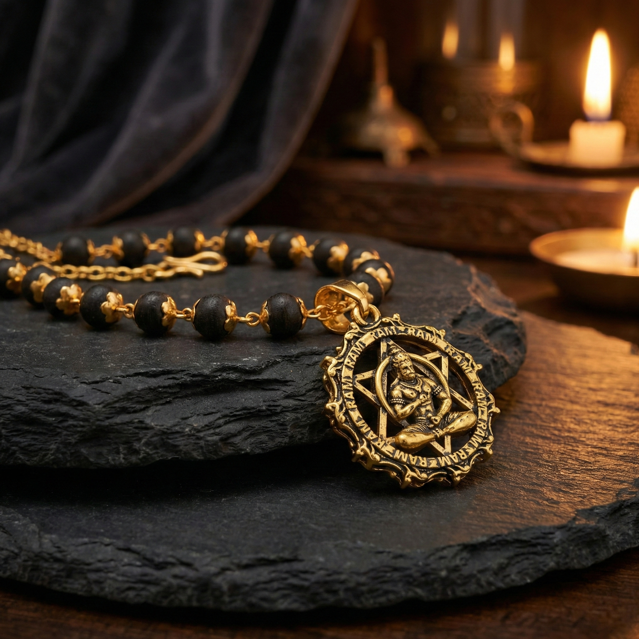 Kesari Nandan Hanuman Karungali Mala