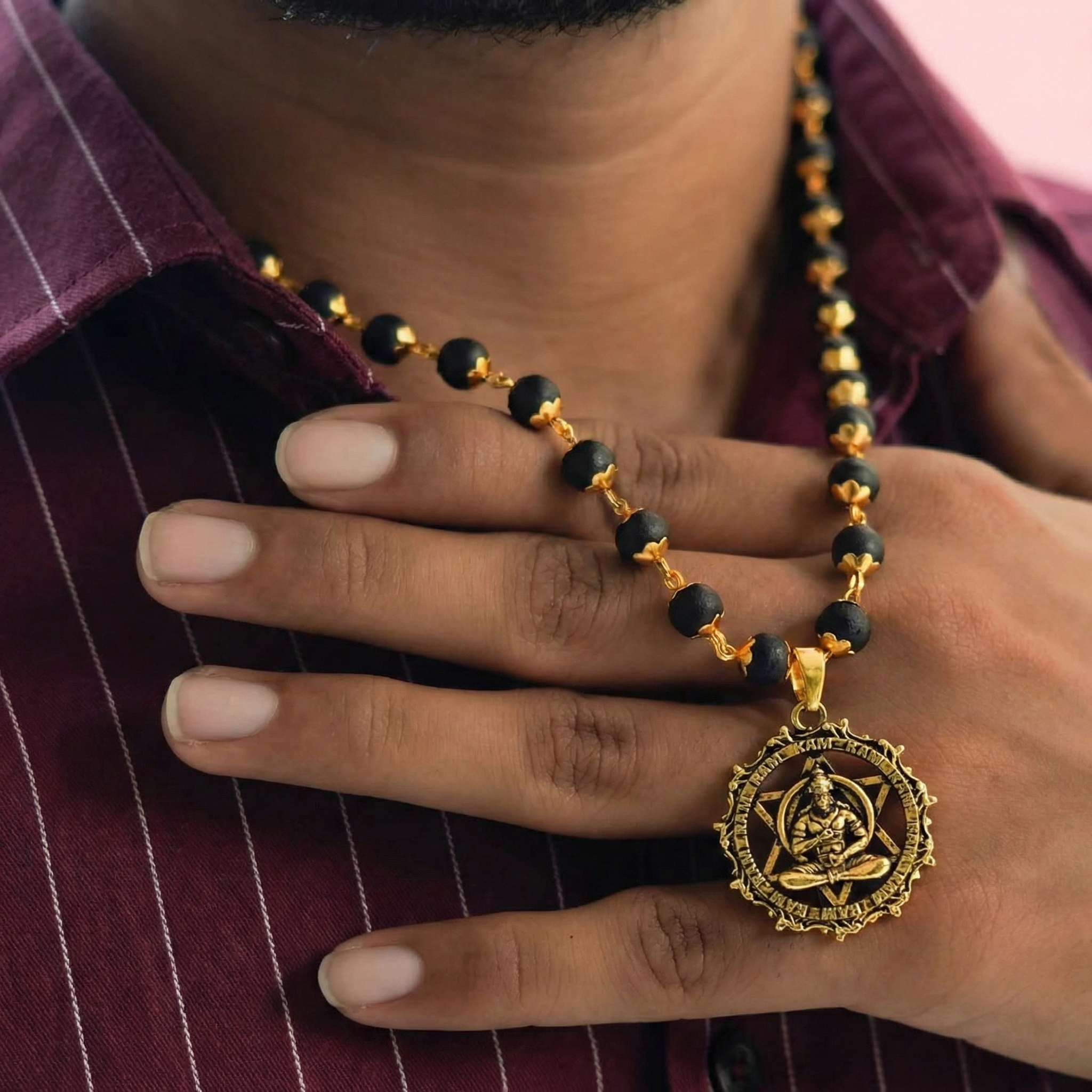 Kesari Nandan Hanuman Karungali Mala